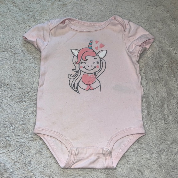 (3 for $10) rococo unicorn bodysuit 🦄 - Picture 1 of 3
